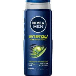 NIVEA MEN Energy 3-in-1 Douchegel 500 ML