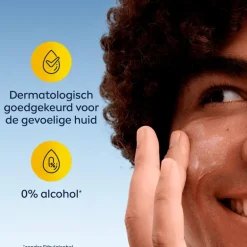 NIVEA MEN Sensitive Gezichtscrème SPF15 Gevoelige Huid 75 ml