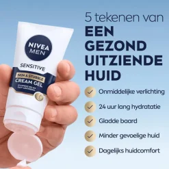 NIVEA Men Sensitive Huid & Stoppelbaard Gezichtsgel 50 ML