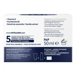 NIVEA MEN Sensitive Hydraterende Gezichtscrème Gevoelige Huid 50 ML
