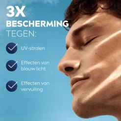 NIVEA MEN Sensitive Triple Protect Moisturizer SPF30 50 ML