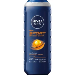 NIVEA MEN Sport 3-in-1 Douchegel 500 ML