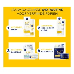 NIVEA Q10 Power Anti-Rimpel Dagcrème Gem/Vet Huid SPF15 50 ML