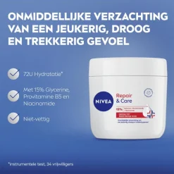 NIVEA Repair & Care Intensief Hydraterende Bodycrème 400 ML