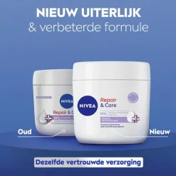 NIVEA Repair & Care Sensitive Intensief Hydraterende Bodycrème 400ml