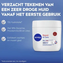 NIVEA Repair & Care Urea Intensief Hydraterende Bodycrème 400 ML