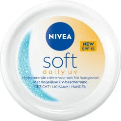 NIVEA Soft Daily UV Bodycrème SPF 15 200 ML