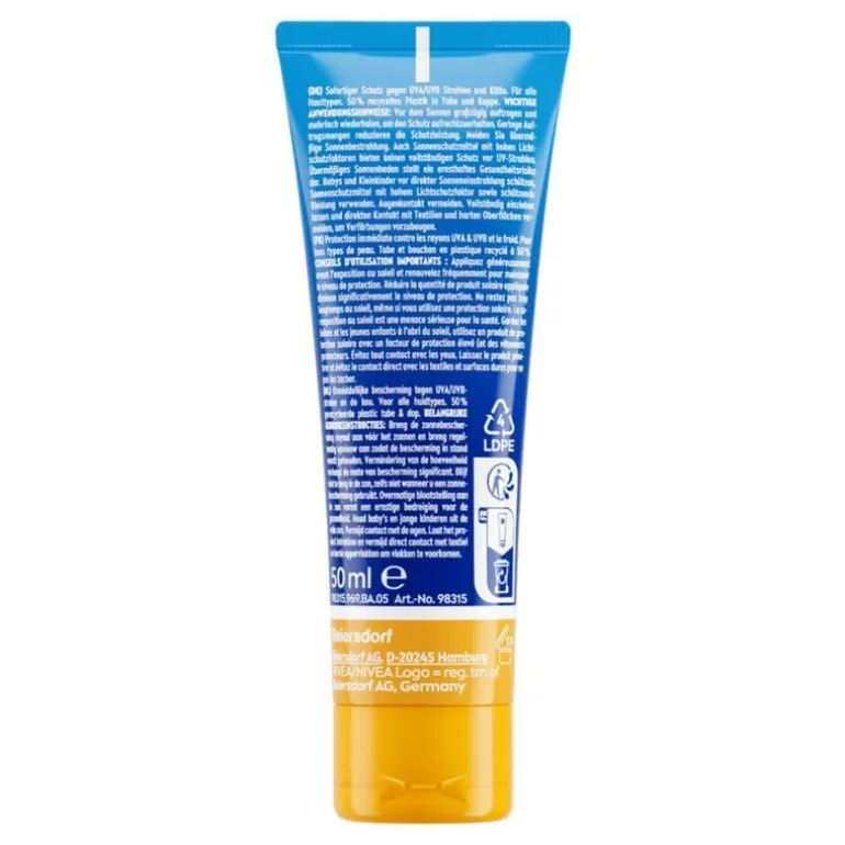NIVEA SUN Alpin Face Zonnebrandcrème SPF50 50 ML