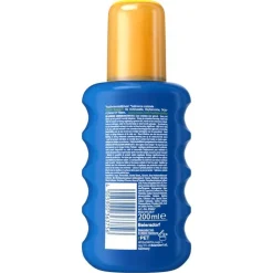NIVEA SUN Kids Hydraterende Groen Gekleurde Zonnespray SPF50+ 200 ML