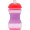 Nuby Mini Easy Grip Drinkbeker Siliconen Huls Roze 4 Maanden 180 ML