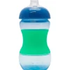 Nuby Mini Easy Grip Drinkbeker Siliconen Huls Blauw 4 Maanden 180 ML