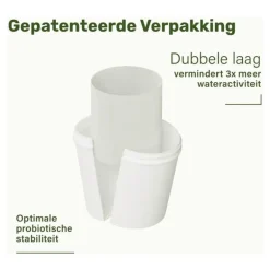 Nupure probaflor plus - Probiotica complex met pepermunt en chicorei, 60 capsules