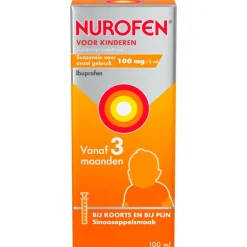 Nurofen Voor Kinderen Suikervrije Suspensie Sinaasappelsmaak