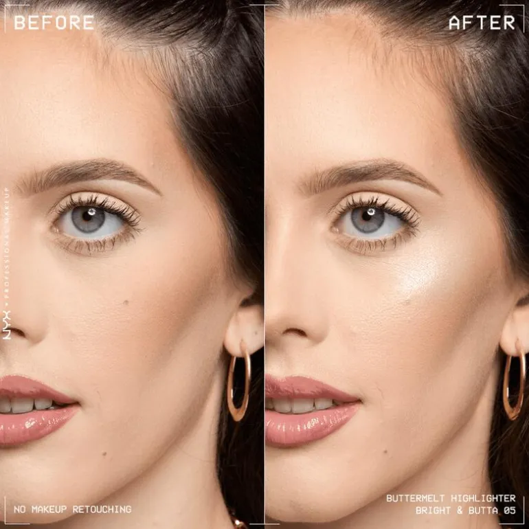 NYX Professional Makeup Buttermelt Highlighter 05 Bright and Butta