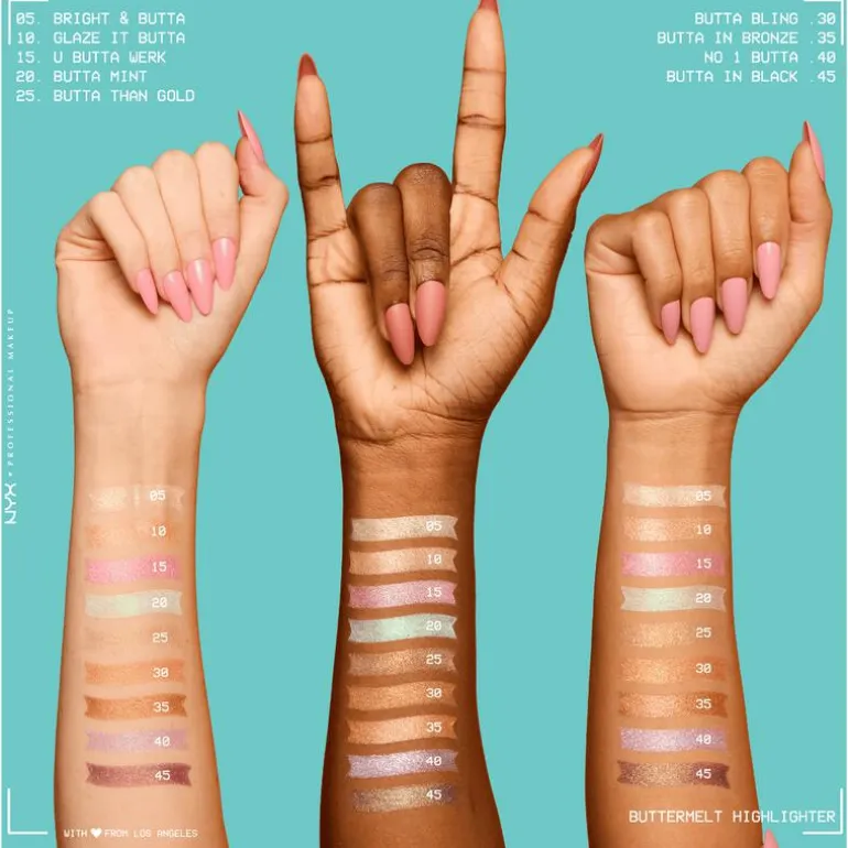 NYX Professional Makeup Buttermelt Highlighter 05 Bright and Butta