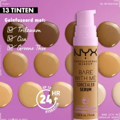 NYX Professional Makeup Bare With Me Concealer Serum BWMCCS12 Rich 9,6 ML
