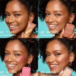 NYX Professional Makeup Buttermelt Highlighter 40 NO 1 BUTTA