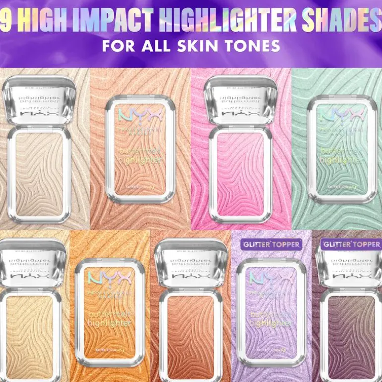 NYX Professional Makeup Buttermelt Highlighter 40 NO 1 BUTTA