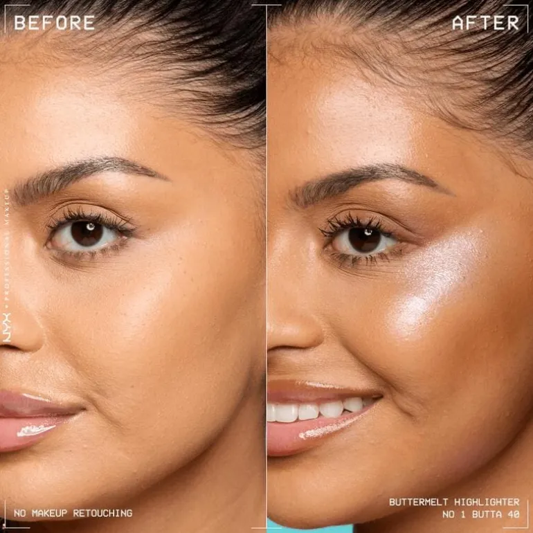 NYX Professional Makeup Buttermelt Highlighter 40 NO 1 BUTTA