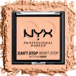 NYX Professional Makeup Can't Stop Won't Stop Mattifying Powder Light Medium