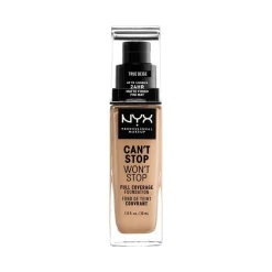 NYX Professional Makeup Can't Stop Won't Stop Foundation True Beige CSWSF08