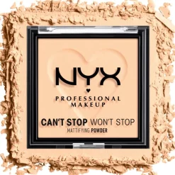NYX Professional Makeup Can't Stop Won't Stop Mattifying Powder Light