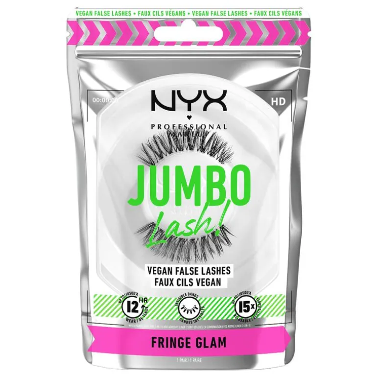 NYX Professional Makeup Jumbo Vegan False Lashes Fringe Glam