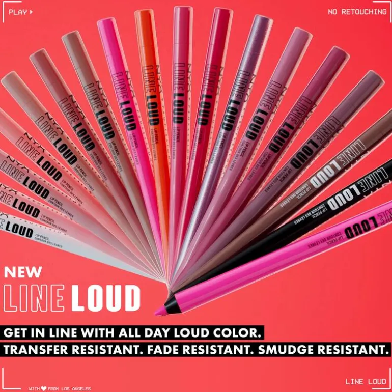 NYX Professional Makeup Line Loud Lip Liner 17 Rebel Kind