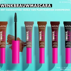 NYX Professional Makeup Thick It. Stick It! Wenkbrauwmascara 5 Cool Ash Brown