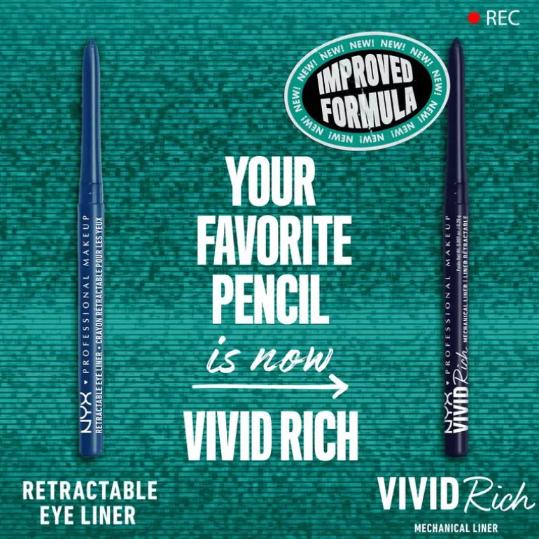 NYX Professional Makeup Vivid Rich Mechanical Pencil Emerald Empire