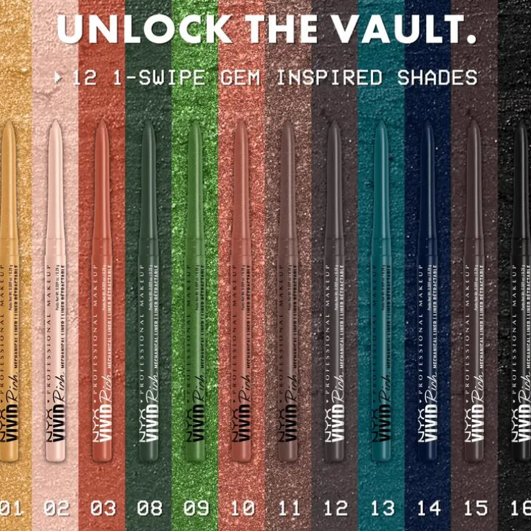 NYX Professional Makeup Vivid Rich Mechanical Pencil Emerald Empire