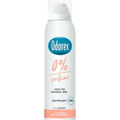 Odorex 0% Perfume Deodorant Spray 150 ML