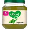 Olvarit Doperwten Babyhapje 4+ maanden 125 GR