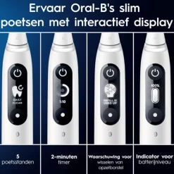 Oral-B iO 6S Wit Elektrische Tandenborstel By Braun