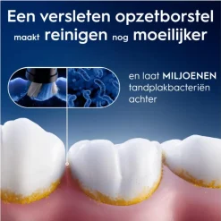 Oral-B iO Ultimate Clean Opzetborstels Zwart 4 Stuks
