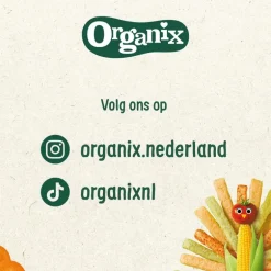 Organix Bio Knijpfruit Appel, Aardbei