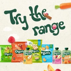 Organix Bio Knijpfruit Appel, Perzik, Mango