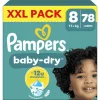 Pampers Baby Dry XXL Pack Luiers Maat 8 17+ KG 78 Stuks