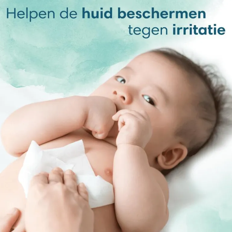 Pampers Harmonie Aqua Billendoekjes 0% Plastic 3x48 Stuks