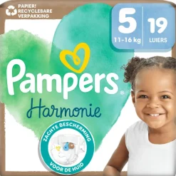 Pampers Harmonie Luiers Maat 5 11-16 KG 19 Stuks