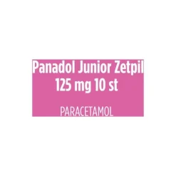 Panadol Junior Zetpillen 125 mg Paracetemol voor Kinderen van 3 maanden tot 1 jaar