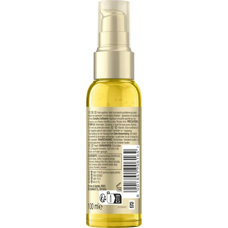 Pantene Repair & Protect Keratin Olie 220 ML