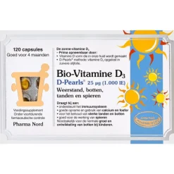 Pharma Nord Bio-Vitamine D3 25μg 1.000IE 120 Capsules