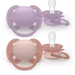 Philips Avent Fopspeen Ultra Soft 6-18M Double Pack, mixed - SCF091/44