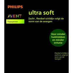 Philips Avent Fopspeen Ultra Soft 0-6M Double Pack, mixed - SCF091/39