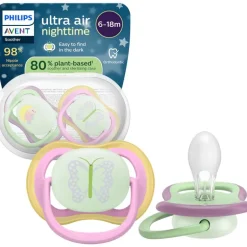 Philips Avent Fopspeen Ultra Air Night 6-18M Double Pack - SCF376/29