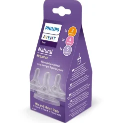 Philips Avent Natural Response Flesspeen Mix&Match 1m+SCY906/03