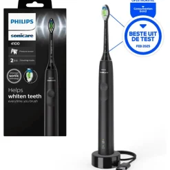 Philips Sonicare 4100 Elektrische Tandenborstel Zwart - HX3681/54