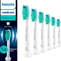 Philips Sonicare ProResults Opzetborstel Wit HX6016/87 - 6 Pack