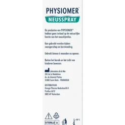 Physiomer Neusspray 100% Natuurlijk 20 ML